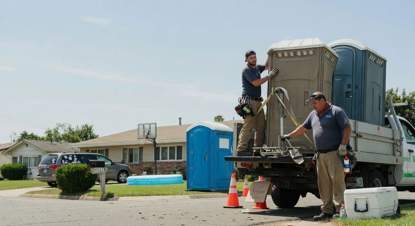 Porta Potty Rental in Thompsons, TX near me